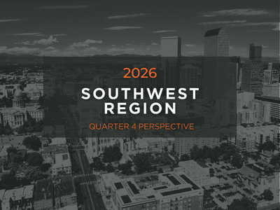 Southwest Region Perspective – Q4 2025