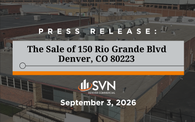 Press Release: The Sale of 150 Rio Grande Blvd, Denver, CO 80223